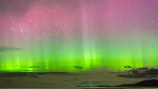 East Coast Tasmania Aurora 12/11/2025.