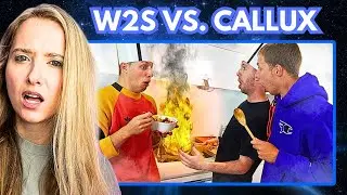 Reaction to CALLUX vs W2S YOUTUBER COOK OFF CHALLENGE!