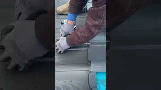 Metal tile roof installation #roofing #metal #shortsviral #shortvideo #short