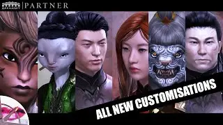 Guild Wars 2 &diams; Новые настройки персонажей &diams; Все новые лица и прически, добавленные в декабре 2021...