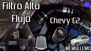 Filtro de Alto Flujo en Chevy C2 | Intake |