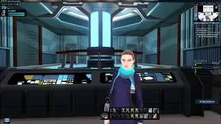 Star Trek online Voyager bridge and interior 2410