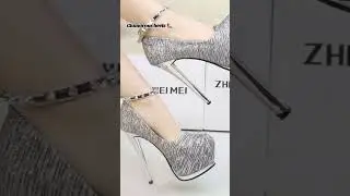New ultra gorgeous sexy prom high heels 👠 😍 #1billionviews #myhighheelsdesigns #highheels #heels