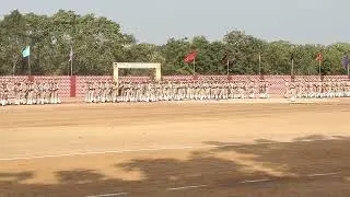 police out parade of My Brother Kapil Durge at Jadcherla