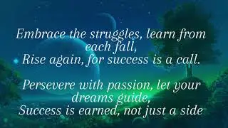 Struggles shape the soul; perseverance builds success.💕💕#quotes #motivationalquotes 