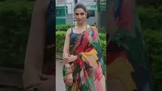 Unique organza silk saree collection | Latest Digital print Organza saree #shorts #viralshort #shots