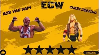 Rob Van Dam vs Chris Jericho ECW