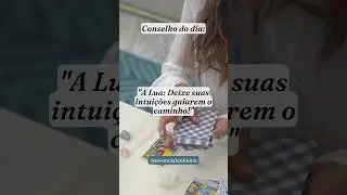 Conselho das Cartas: A Lua #tarot #baralhocigano #conselho #oraculo #espiritualidade
