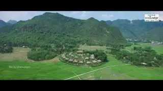 Mai Chau Ecolodge from Above