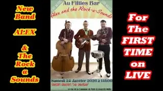ALEX & The Rock-a-Sounds - Race With The Devil - (GENE VINCENT 1956) -#genevincent #rockabilly
