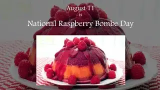 Happy National Raspberry Bombe Day! 🎂 🥮 🍥 🥞 🧁 #raspberrybombeday