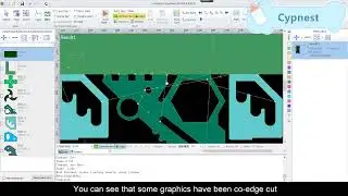 Plate laser cutting machine Cypnest nesting software
