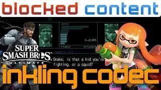 INKLING vs Snake CODEC Conversation (Super Smash Bros. Ultimate)