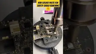 New Advanced Solder Paste For Remove Saftey Sheild #mobilerepairing #iphonerepairing #trending #fyp