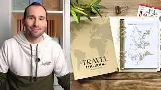 Папка для журналов путешествий &mdash; ведение дневника и архивирование для тех, кто часто путешествует!