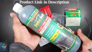 Tubeless Tire Sealant 1 Liter Anti Puncture Liquid for Tubeless Tyres for Bike & Car Auto Puncture
