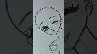 How to draw Anime eye for beginner #drawing #anime #manga #easydrawing #howtodraw #drawingtutorial