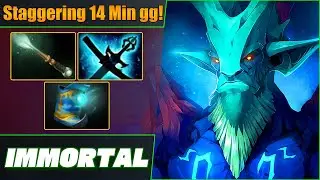 Immortal Leshrac Carry 💪 Mind-blowing 14 Min gg! Dota 2 DotaPulse Highlight Gameplay