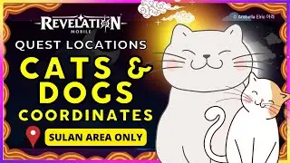 Revelation Infinite Journey CATS AND DOGS Locations 🟡 Arabella Elric 아라 VTuber 👼🏼