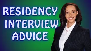 Residency Interview Advice