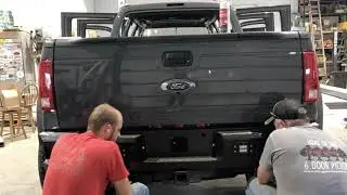 King Series Back Bumper Install on 6 Door Pickup - TimeLapse