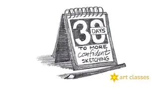 30 Days to More Confident Sketching!