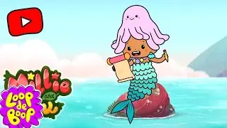 'Merma' - Millie and Lou | Full Episode, S1 E10 | Cartoons For Kids | Little Zoo​