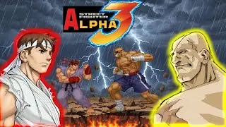 Street Fighter Alpha 3 Gameplay | Ryu vs Sagat &ndash; Hardest Mode