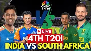 India vs South Africa LIVE Match Today: IND VS SA MATCH 4th T20 Score | Abhishek Sharma | SKY | N18L