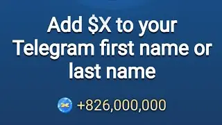 Add $X To Your Telegram First Name Or Last Name | X Empire | Today Quest | 14 October 🔥🔥🔥