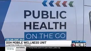 Lawton Public Library hosts mobile wellness Unit
