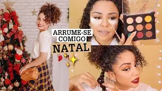 MAKE, LOOK E CABELO PRO NATAL!
