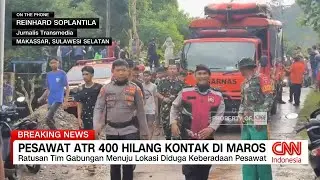 Pesawat ATR 42-500 Hilang Kontak di Maros, Pencarian Darurat Dilakukan