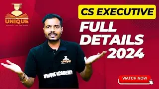 CS Executive 2024: Saari Jankari - Eligibility, Faculty, Subjects | CS Executive Complete Details!