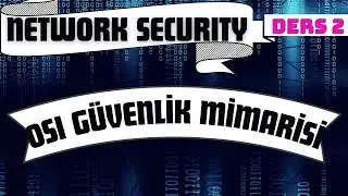 OSI Güvenlik Mimarisi | The OSI Security Architecture | Network Security Ders 2