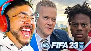 КАСТРО РЕАКЦИЯ НА БОЙ ISHOWSPEED ПРОТИВ МАРКА ГОЛДБРИДЖА (FIFA 23)
