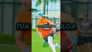 The Top 10 QBs With The Best Odds Of Winning Mvp #football #edit #shorts