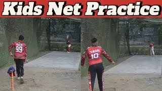Kids Net Session Under Supervision of Kamran Akmal | Zawari Cricket Academy Lahore #cricket #viral