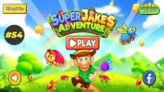 SUPER JAKE'S ADVENTURE gameplay Walkthrough Level - 54 (Android) (No Commentary)