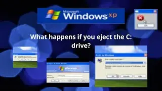 What happens if you eject the C: drive?