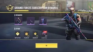 Codm Claiming Season 8 Ground Forces Subscription Rewards | Bulldozer Maniac | S8 Twilight Heist