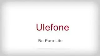 Ulefone Be Pure Lite - Smartphone