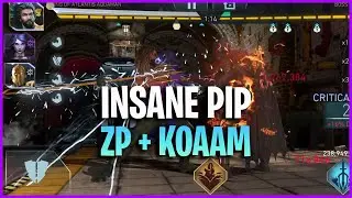 Injustice 2 Mobile | Insane PIP KOAAM + Zatannas Puppet | The Last Contract | Heroic 7 Tier 3