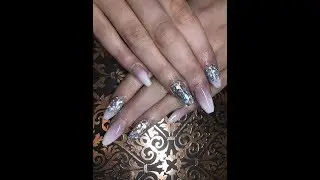 FantasyFX Nails | Ombre and glitter | CJP Nail Systems