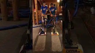 Greasy Carpet Showdown! #cleaningexperts #carpetcleaning #Saigers #ZipperWand #CodeRed