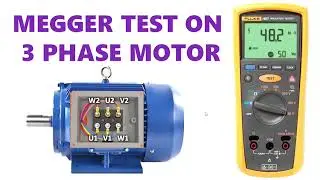 Electrical motor megger testing in Kannada 👷😃 | #sunelectrical #electrical #megger