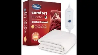 Struggling to sleep well in Winter nights in the UK - Silentnight Comfort Electric blanket -
