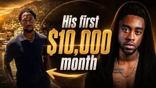 How Okem just made his first $10K month in high ticket sales (copy him)