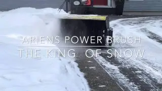 Ariens Power Brush 36 - Snow Removal closeup