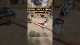 Facing a high quality opponent in a chivalry 2 duel
